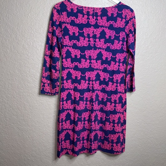 Lilly Pulitzer Long Sleeve Animal Printed Long Sleeve Dress - Picture 5 of 5